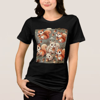 Squirrel Squad: Acorn Collection Adventure Tri-Blend Shirt