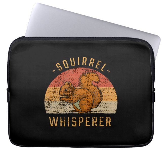 Squirrel - Squirrel Whisperer Laptop Sleeve (Front)