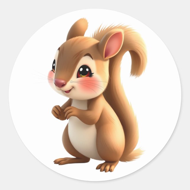 Squirrel Stickers (Front)