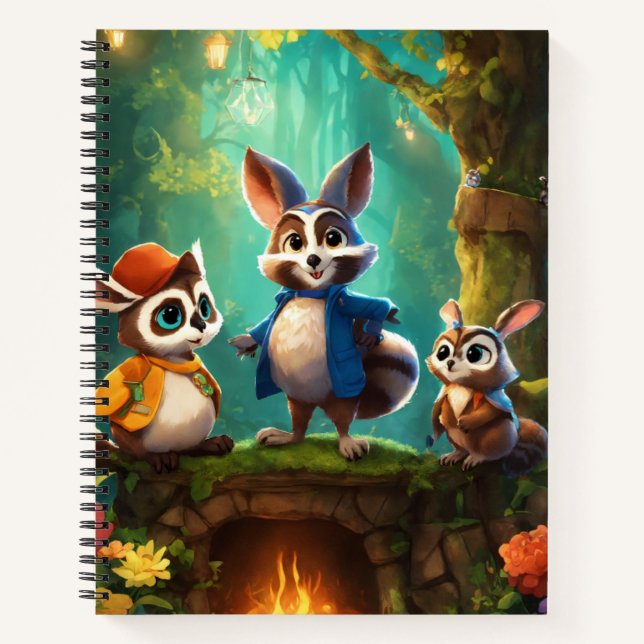 Squirrel Storytellers Notebook (Front)