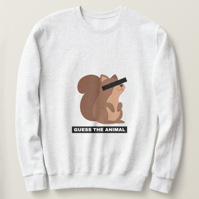 Squirrel Sweatshirt (Design Front)