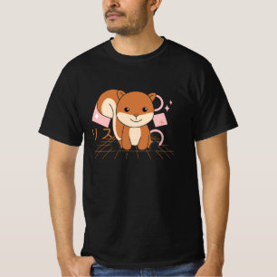 Squirrel Sweet Japanese Animals Japan Kawaii T-Shirt