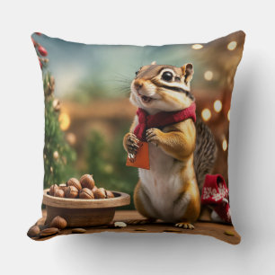 Squirrel Symphony Cushion