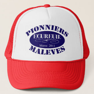 squirrel trucker hat