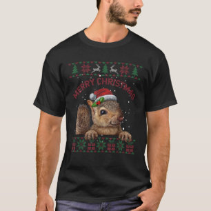 Squirrel Ugly Sweater Merry Christmas Squirrel