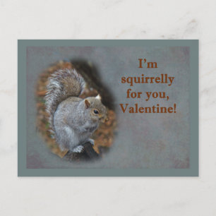 Squirrel Valentine's Day Card