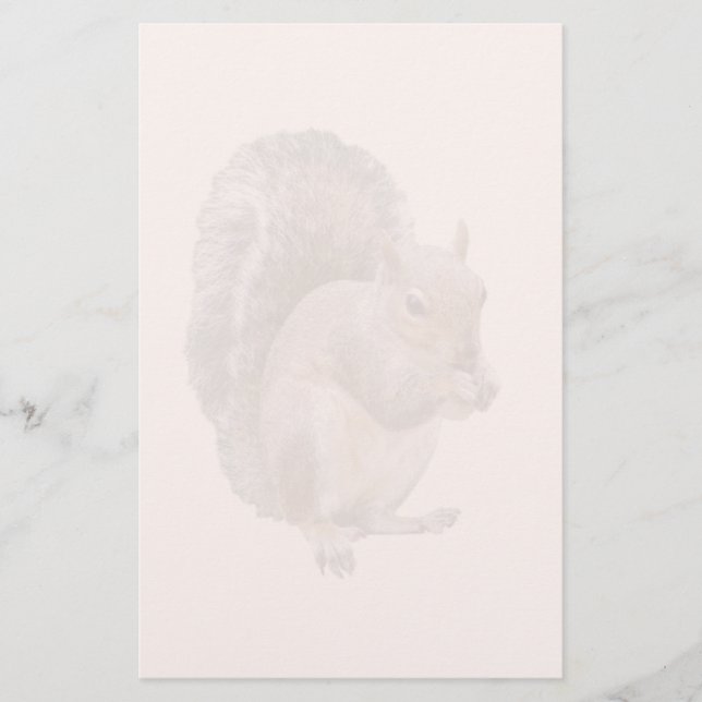 Squirrel Watermark Stationery (Front)