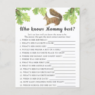 Squirrel - Who knows mummy best