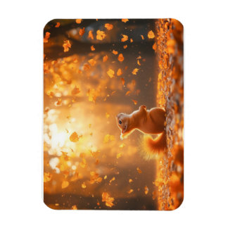 Squirrel Wild Animal Loving Portrait  Magnet