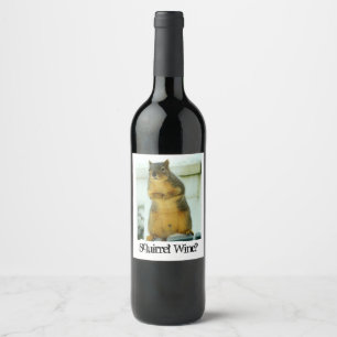 Squirrel Wine Wine Label