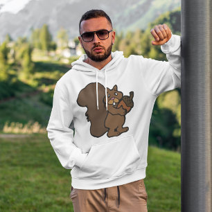 Squirrel With An Acorn Hoodie