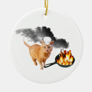 Squirrel with Coloured Acorn Ceramic Ornament