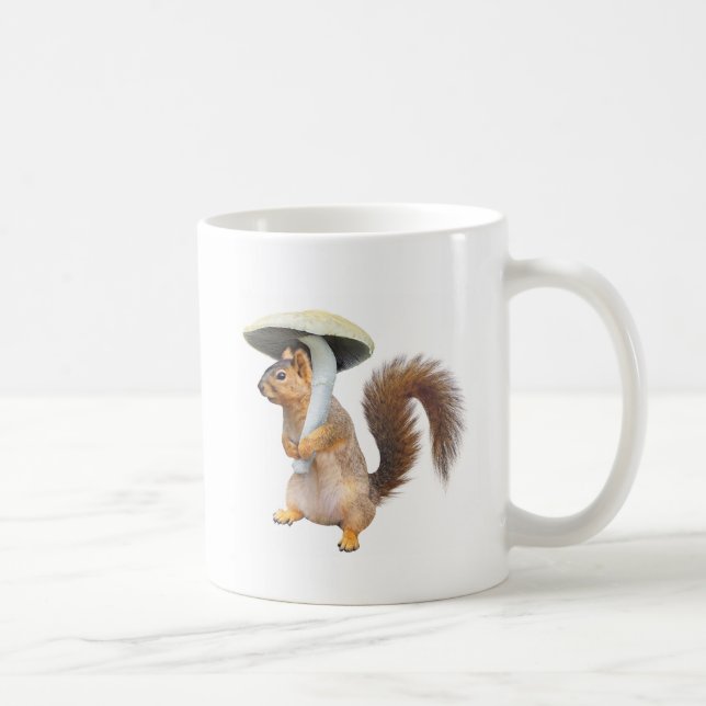 Squirrel with Mushroom Mug (Right)