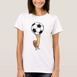 Squirrel with Soccer ball T-Shirt