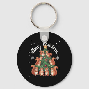 Squirrel Xmas Tree Squirrel Christmas Tree Tank To Key Ring