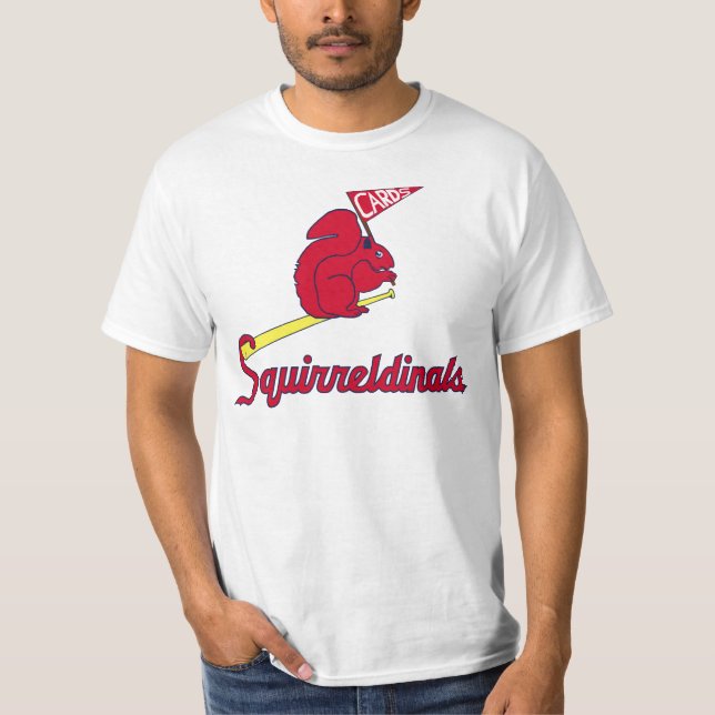Squirreldinals Saint Louis Rally Squirrel T-shirt (Front)