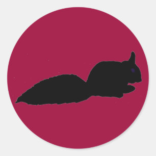Squirrelouette stickers