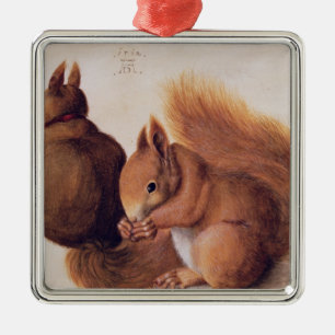 Squirrels, 1512 metal tree decoration