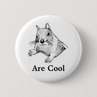 Squirrels Are Cool Button