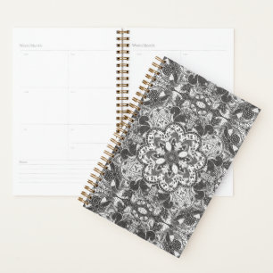 Squirrels Hand Drawn Mandala Planner