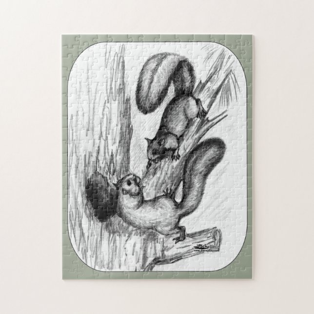 Squirrels Jigsaw Puzzle (Vertical)