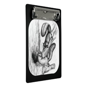 Squirrels Mini Clipboard