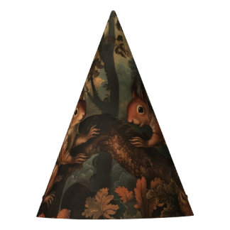 Squirrels - Party Hat