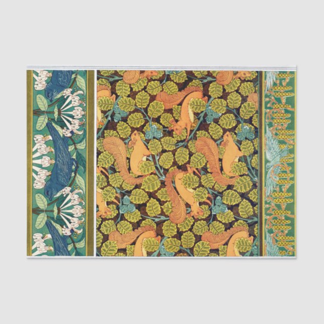 Squirrels Tissue Paper (Front)