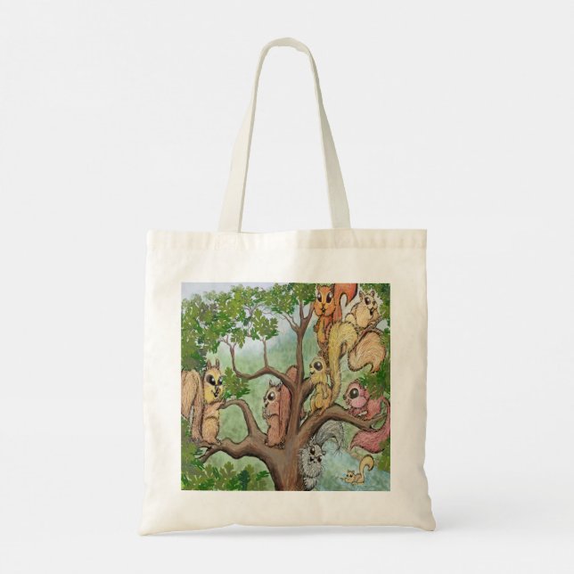 Squirrels Tote Bag (Back)
