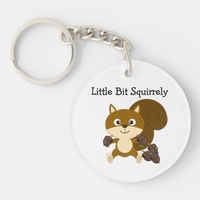 Squirrely Key Ring (Front)