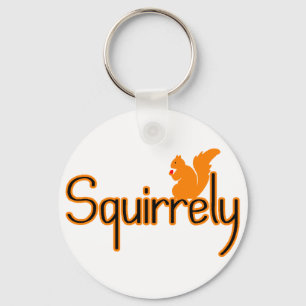 Squirrely Key Ring