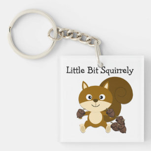 Squirrely Key Ring