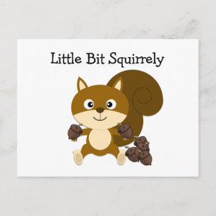 Squirrely Postcard