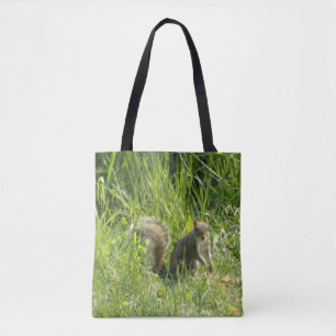 Squirrely Shoulder Tote Bag