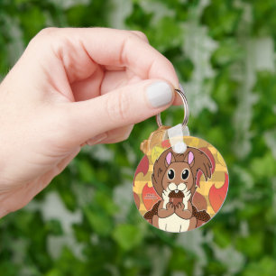 Squirrely Squirrel - Key Ring