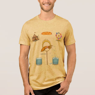 Squirty squid Tri-Blend shirt