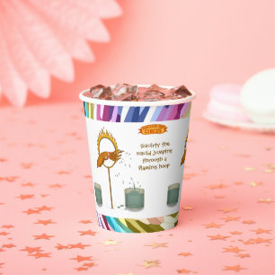 Squirty the squid paper cups