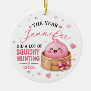 Squishy Hunting Ornament 2026 Dumpling Basket