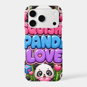 Squishy Panda Love Cute Kawaii Wrapping Paper