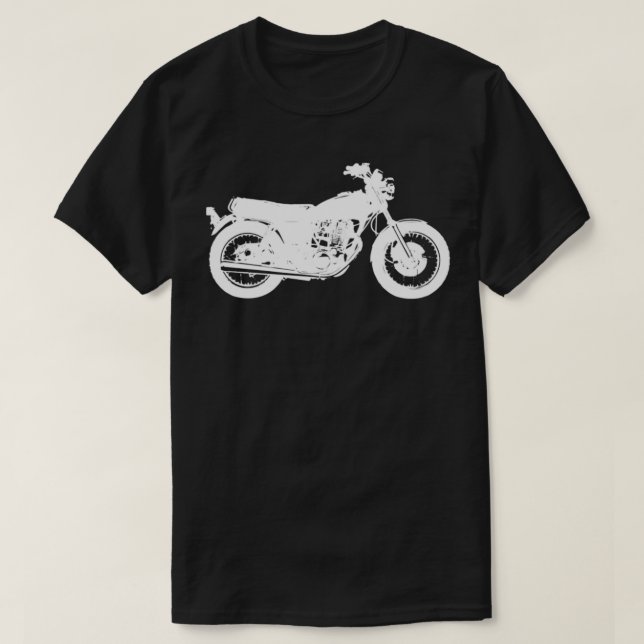 SR500 White  T-Shirt (Design Front)