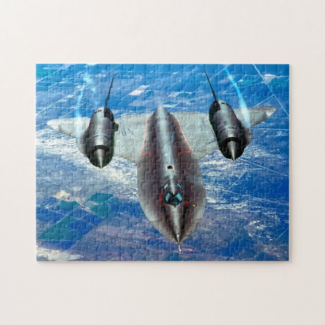SR-71 BLACKBIRD (11x14 INCH) Jigsaw Puzzle (Horizontal)