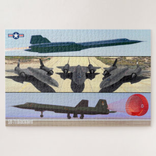 SR-71 BLACKBIRD (20x30 INCH) Jigsaw Puzzle