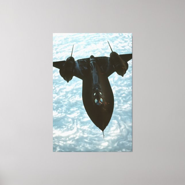 SR-71 BLACKBIRD 40x60 Canvas Print (Front)