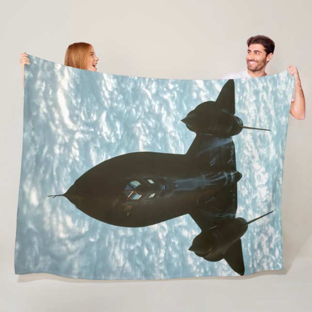 SR-71 BLACKBIRD FLEECE BLANKET (In Situ)