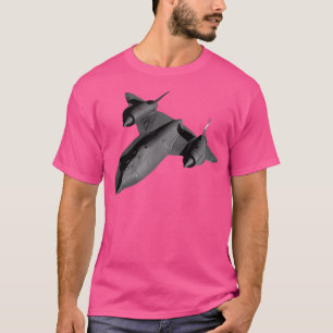 Sr-71 Blackbird Flying T-Shirt