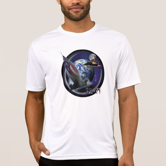 SR-71 Blackbird HIGH RANGERS T-Shirt (Front)