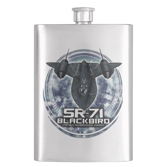 SR-71 Blackbird Hip Flask (Front)