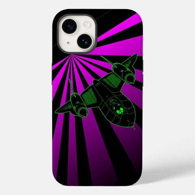 SR-71 Blackbird iPhone Case (Back)
