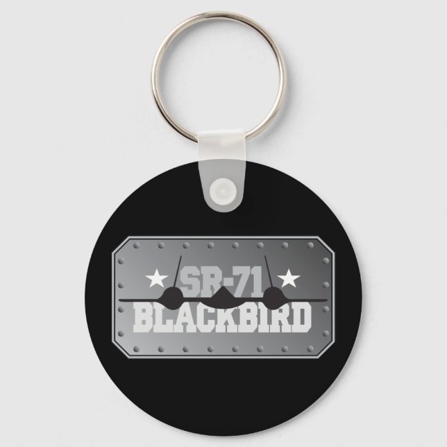 SR-71 Blackbird Key Ring (Front)