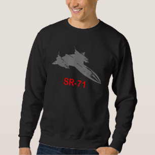 Sr 71 Blackbird Long Range Reconnaissance Aircraft Sweatshirt